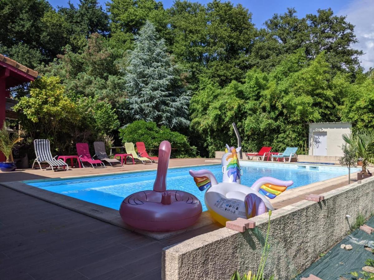 2 Coeurs 2 Landes Apartment Garrosse ภายนอก รูปภาพ